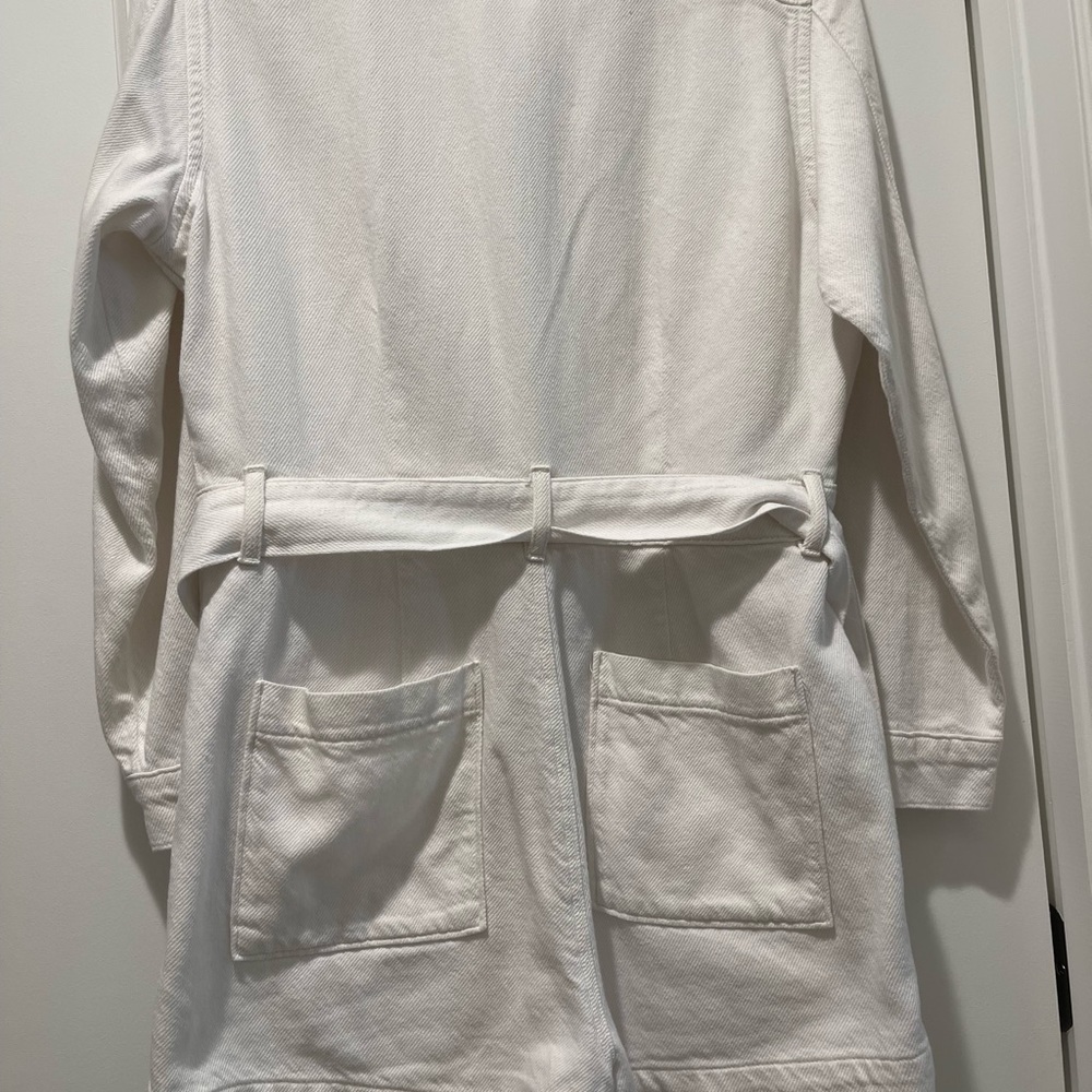 Sexy long sleeve jean romper